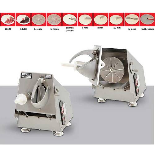 Setst Sebze Dorama Makinesi - Sebze Paralama Makinas SM110