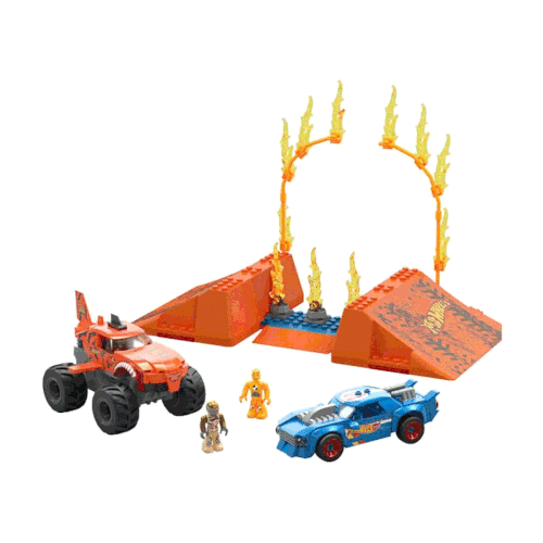 HKF88 MEGA� Hot Wheels� Smash n Crash Tiger Shark �arp��ma Seti 245 par�a +5 ya�