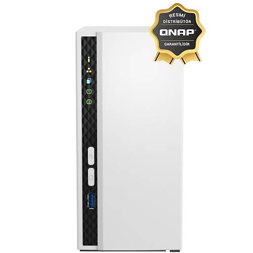 QNAP TS-233 2 YUVALI 2GB DEPOLAMA NTES (Resmi Distribtr Garantili)