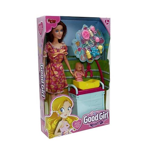 WG-115167 Kutulu 29cm Akesuarl� Be�ikli Bebek - Vardem Oyuncak