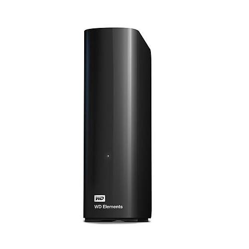 WD Elements 3.5'' 4TB Black USB 3.0 -USB 2.0