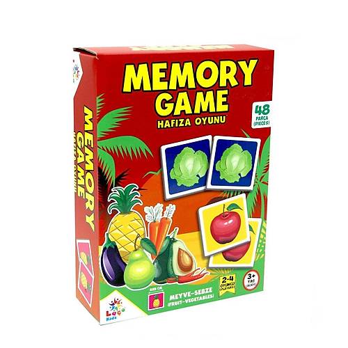LC7231 La�o, Haf�za Oyunu, Meyve - Sebze / +3 ya�