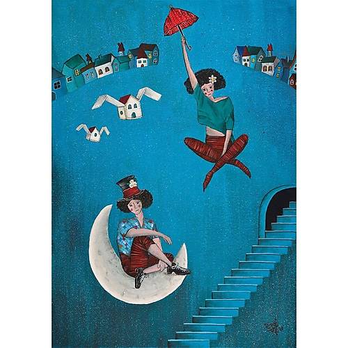 20587 Ho��akal Matilda 1000 Par�a Puzzle -KS Puzzle