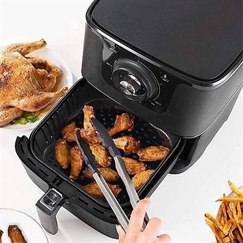 BUFFER Renkli Isya Dayankl Ykanlabilir Silikon Frn Ve Airfryer Yuvarlak Piirme Mat 20 Cm