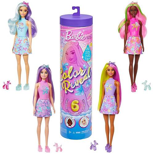 JFV58 Barbie Color Reveal Balondan Hayvan Fig�rleri Serisi