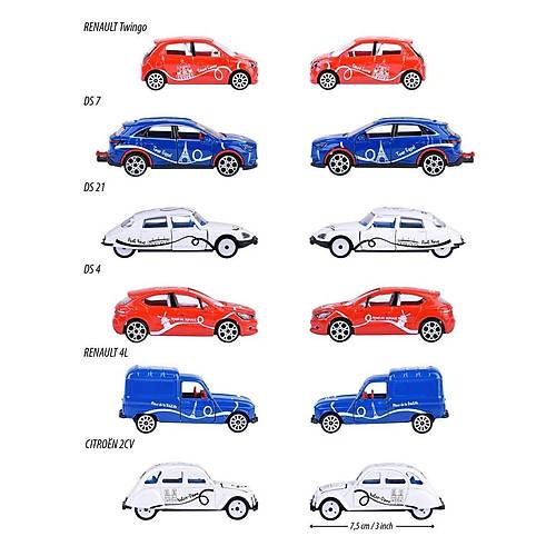 212055011 Majorette French Touch Premium Arabalar