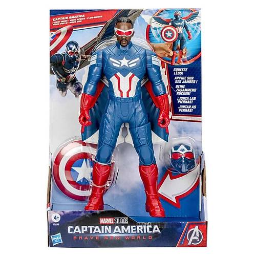 F9298 Marvel - Captain America Brave New World Flight Mode Aksiyon Fig�r� 30 cm