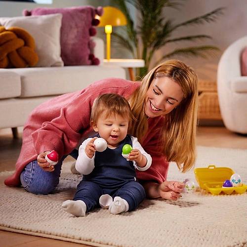 73560 Tomy Toomies Saklamba�l� Renkli Yumurtalar +6 ay