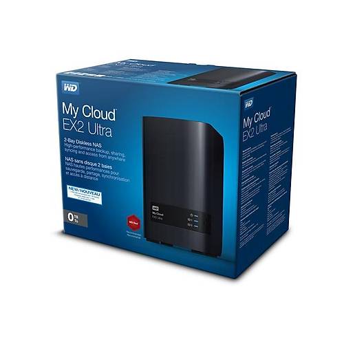 Wd My Cloud Ex2 Ultra 0TB Disksiz Nas