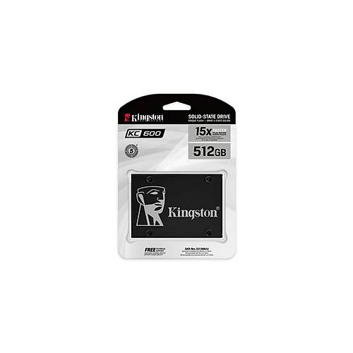 Kingston 512GB SSD KC600 SATA3 2.5"