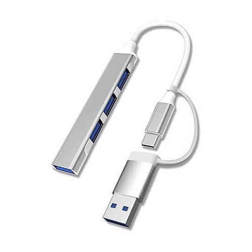 BUFFER 4 Port'lu Balant stasyonu Ultra nce USB Blc TYPE-C tipi oklu Arayz Adaptr Multi Usb oklayc