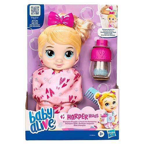 F9119 Baby Alive ampuan Sevgisi Sarn Bebek +3 ya