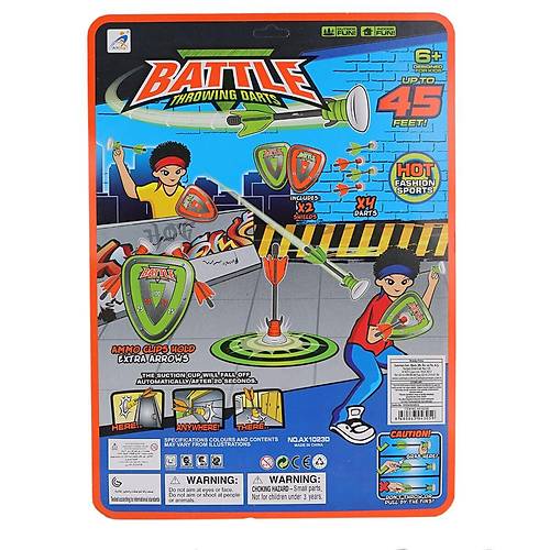 4305 SUN-YFN-DART-BATTLE THROW�NG 2 HEDEFL� 4 OKLU DART