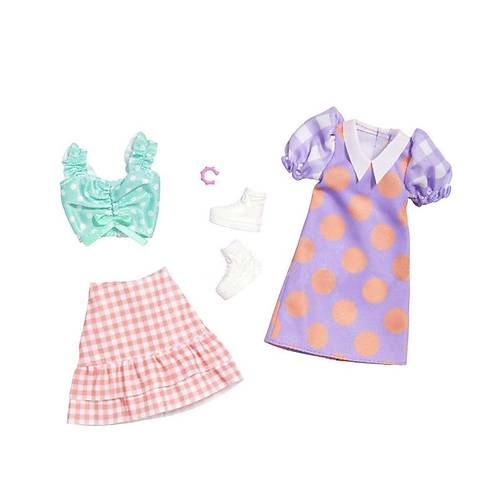GWF04 Barbie'nin Kyafet Koleksiyonu 2'li Paketler / +3 ya