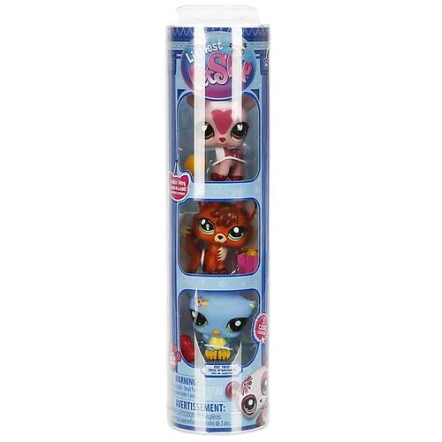 6469 SUN-Littlest Pet Shop Miniler 3l Figr Set