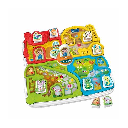 17716 Baby Clementoni - Bebek Hayvanlar �iftli�i