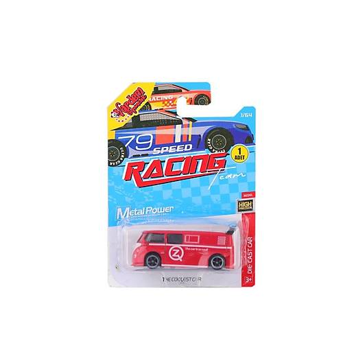 ZQ11311 -Vardem Kartela  Metal Tekli Araba 1:64