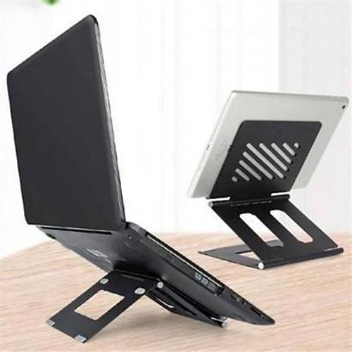 Buffer  Ayarlanabilir Metal Dizst Destek Taban Katlanabilir Tanabilir Laptop Sehpas Stand