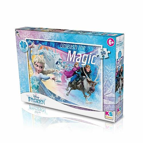 FRZ709 Frozen 50 Par�a �ocuk Puzzle -KS Puzzle