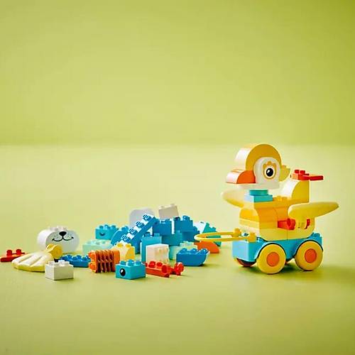 10448 Lego Duplo 3'�1 Arada Tekerlekli Hayvanlar 58 par�a +2 ya�