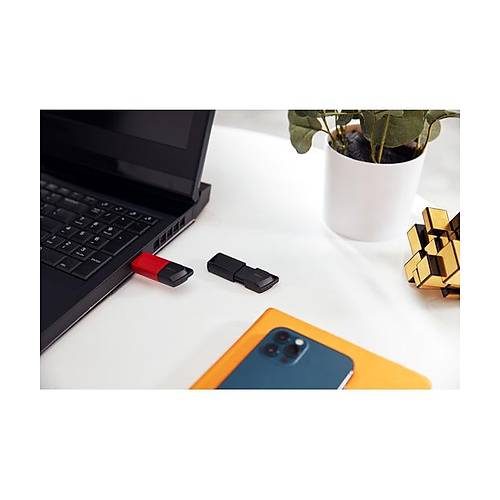 128GB USB 3.2 Gen 1 DataTravelerExodia M (Black + Red)