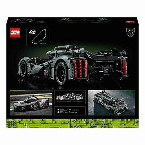 42156 LEGO Technic PEUGEOT 9X8 24H Le Mans 1775 para +18 ya