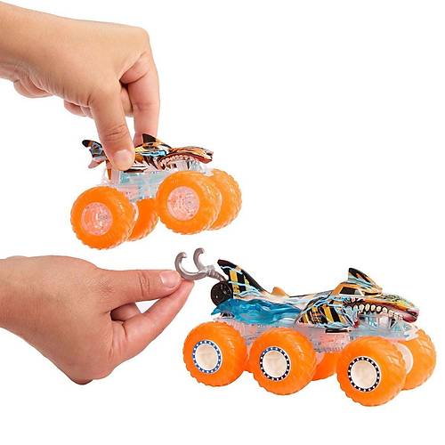 HYJ29 Hot Wheels Monster Trucks Power Smashers �oklu Paket