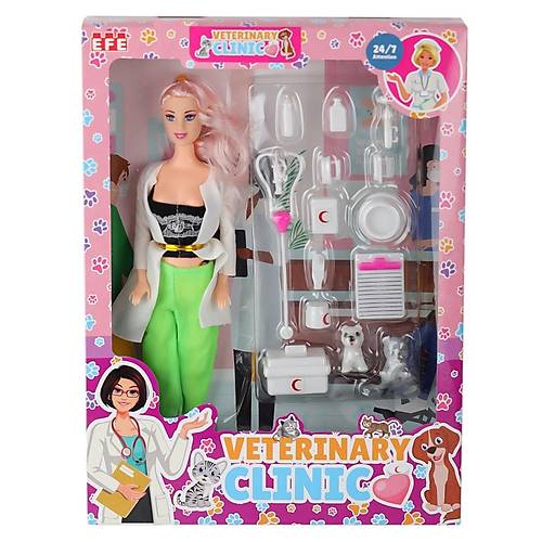 875 Veteriner Manken Bebek -Efe Toys