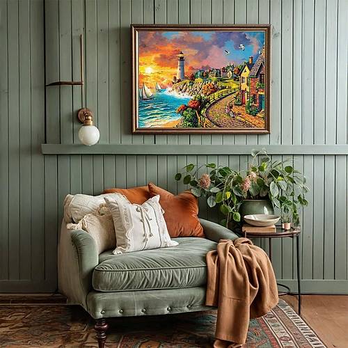 20758 PUZZLE 1000 L�GHTHOUSE BY THE SEA