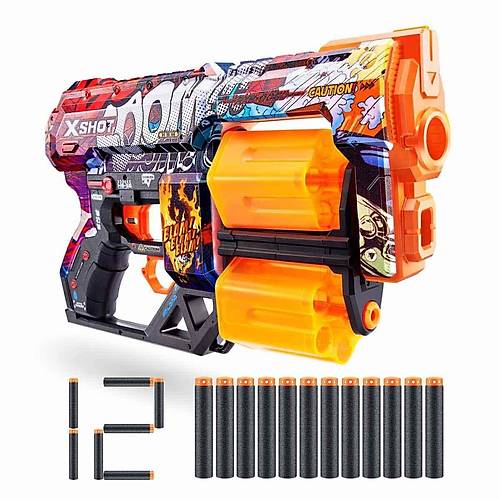 36517 X-Shot Skins Dread 12 Mermili S�nger Dart Atan Silah 31 cm-Sunman