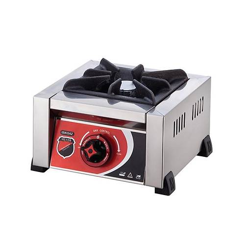 Silverinox Tekli Set st Doalgazl Ocak ( CE Belgeli )