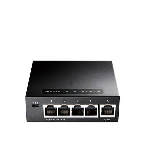 CUDY 5-Port Gigabit Metal� Switch