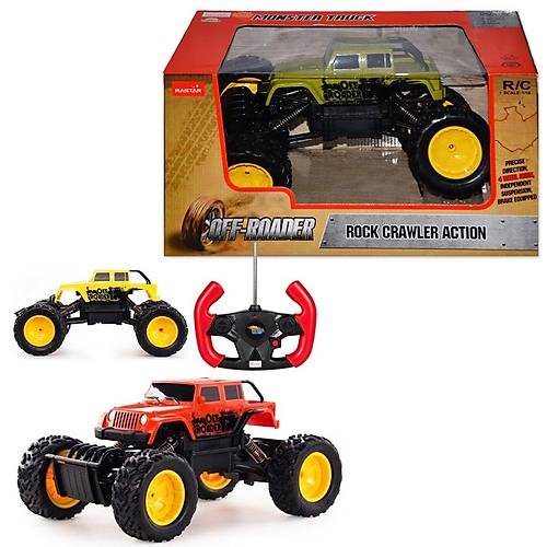 59100 1:18 Rock Crawler Uzaktan Kumandal� Aksiyon Arac�