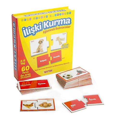 1437 D�yToy, E�lenceli Bulmacalar - �li�ki Kurma / 2-6 ya�