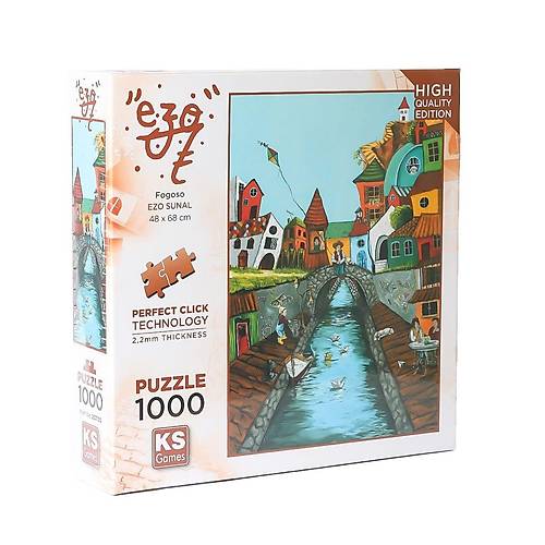 20730 Fogoso -Ezo Sunal 1000 Par�a Puzzle -KS Puzzle
