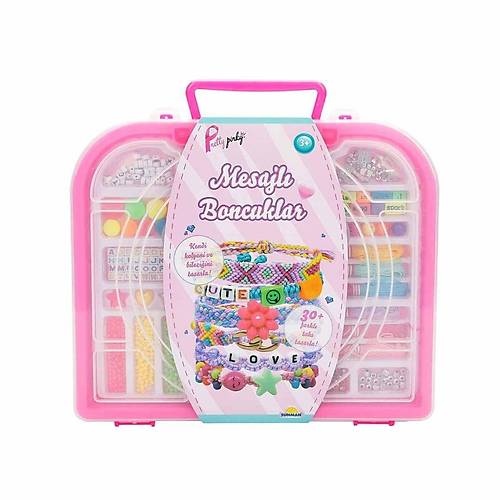 3319 Mesajl� Boncuklar Tak� Tasar�m Seti -Sunman