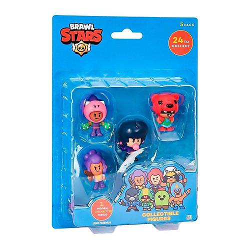 PMI/BRW2040 Brawl Stars 5'li Figr -Necotoys