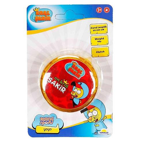 5354 SUN-RST-RSP-YOYO KRAL �AK�R 6CM SARI I�IKLI KRTL KRAL