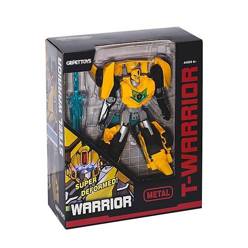 LJ1651 Metal G�vdeli D�n��ebilen Robot -Gepettoys