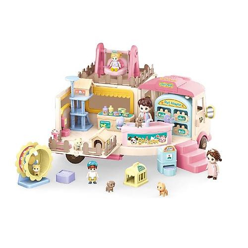 GB0506 Sesli Aksesuarl� Veteriner Arabas� -Vardem Oyuncak