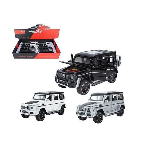 XHD-B2425 -Vardem �ek B�rak ��kl� ve Sesli Kap�lar� A��lan G Jeep 1:24
