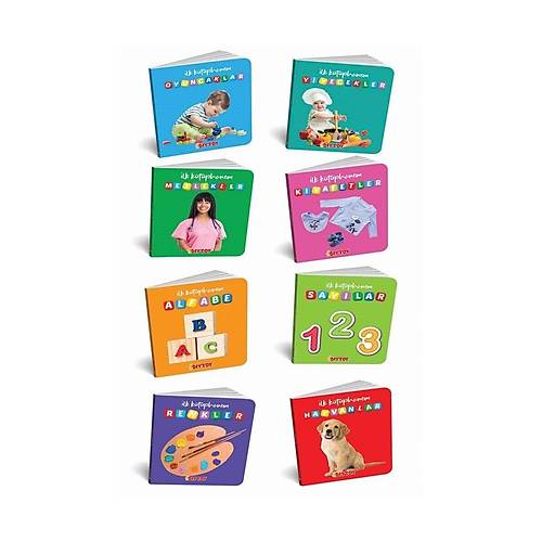 2090 Dytoy, lk Ktphanem-lk Szckler 8'Li Mini Kitap Seti