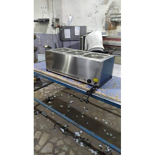 Set st 3'l Yemek Tezgah Benmari Istc Elektrikli