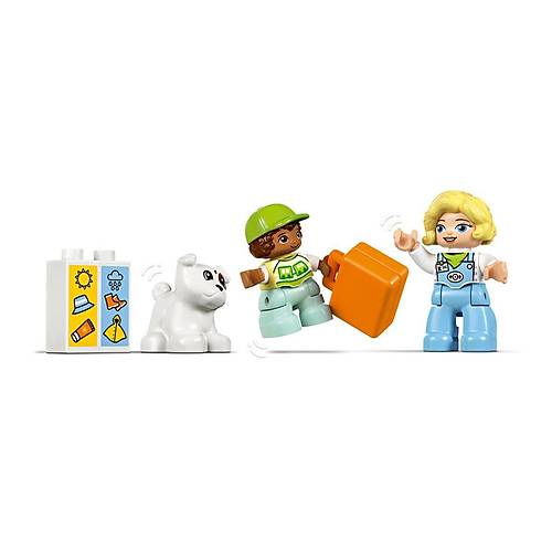 10427 Lego Duplo nteraktif Macera Treni 57 para +2 ya