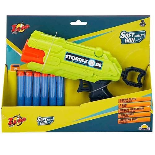 2712 Zapp 6 Mermili Snger Dart Atan Silah -Sunman