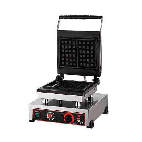Silverinox Tekli Kare Waffle Makinas