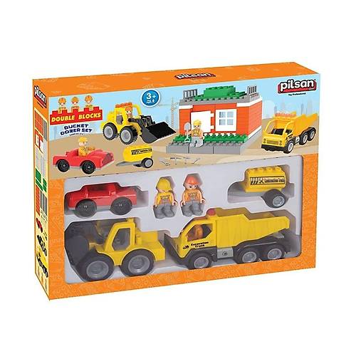 03 614 Pilsan Double Bloklar Kep�eli Dozer