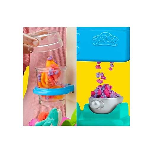 G0028 Play-Doh G�kku�a�� Dondurma Makinesi Oyun Seti+3 ya�