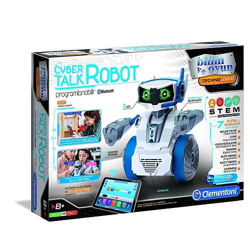 64447 Cyber Talk Robot - Robotik Laboratuvar +8 ya