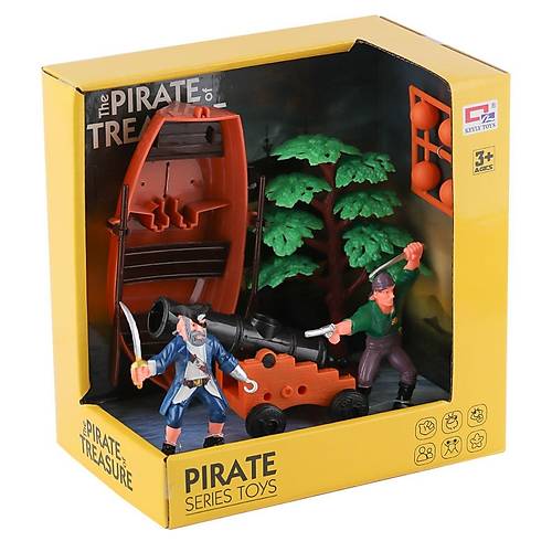 0807-27 Top Atan Kay�kl� korsan Seti -Birliktoys